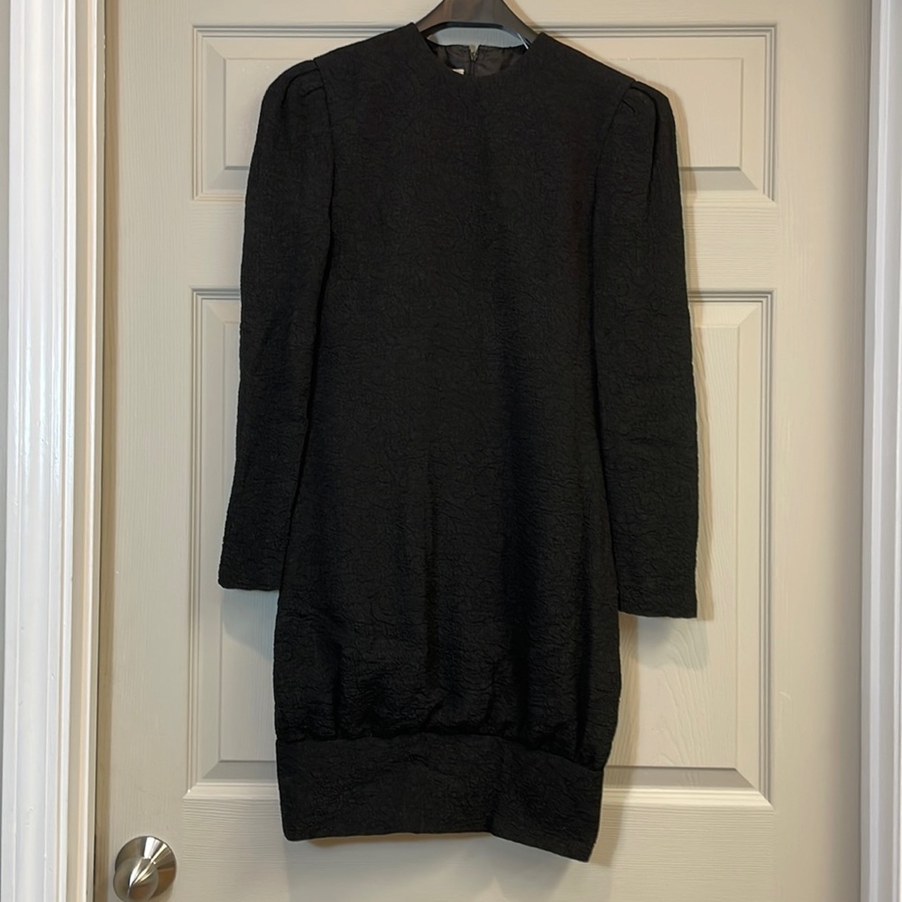 AMEN WARDY vintage little black bubble dress, M